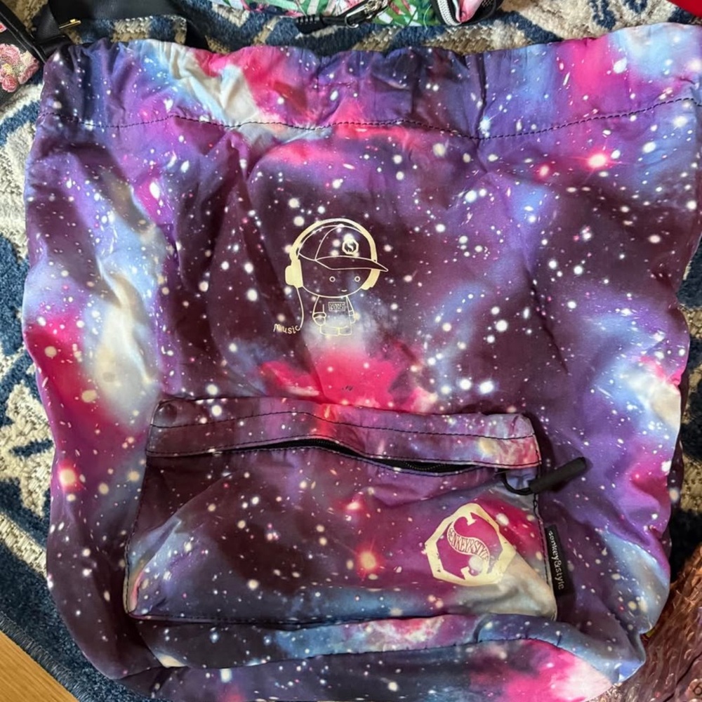Galaxy Print Kids Bottoms